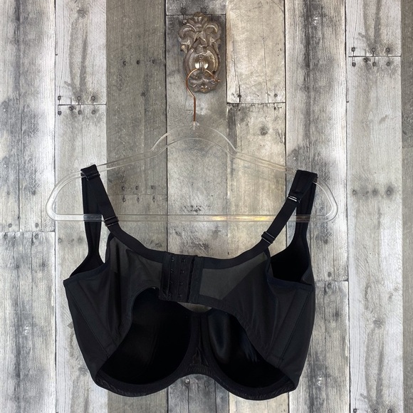 Cacique Everyday Soultion Smooth Balconette Bra in Black Size 42G. - Picture 2 of 6